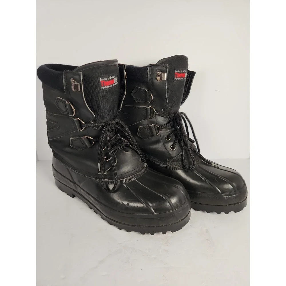 Vintage Itasca Men's Winter Snow Boots Size 11 Thinsulate Insulated Steel Shank